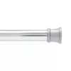 Kenney Adjustable Shower Curtain Rod In Silver