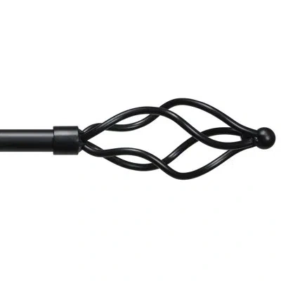 Kenney Andover Eggbeater 5/8" Black Adjustable 0.625''