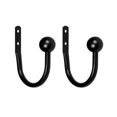 Kenney Ball Holdbacks 4.13'' Curtain Holdback In Black