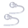Kenney Chelsea Ball End 2-pc. Curtain Holdback In Silver