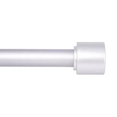 Kenney Claremont Astrid 1 In Curtain Rod In Silver