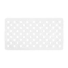 Kenney Non-slip Shower And Bathtub Mat In White