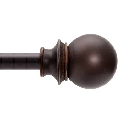 Kenney Oil Rubbed Bronze Adjustable 42'' To 120'' 0.75'' In Oil Rubbed Bronze;oil Rubbed Bronze