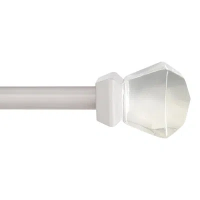 Kenney Richmond Walton 5/8" Brushed Nickel Double Curtain Rod