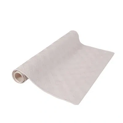 Kenney Rubber Bath Mat In Off White
