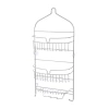 Kenney Rust Proof 3-tier Shower Caddy With Suction Cups In Silver