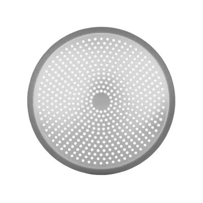 Kenney Rust-proof Bathtub And Shower Drain Cover, 4.7" Diameter In Silver