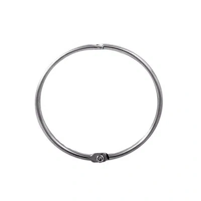 Kenney Rust-resistant Metal Circular O-ring Shower Curtain Rings, Chrome In Silver