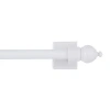 Kenney Sheridan 7/16 In Adjustable Curtain Rod In White