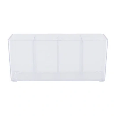 Kenney Storage Made Simple 8 Compartment Expandable Drawer Organizer Bin Bathroom Organizer In Transparent