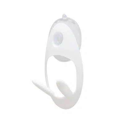 Kenney Suction Razor Holder In White,natural