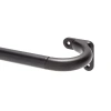 Kenney Wrap 3/4 In Adjustable Curtain Rod In Black