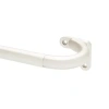 Kenney Wrap 3/4 In Adjustable Curtain Rod In Silver