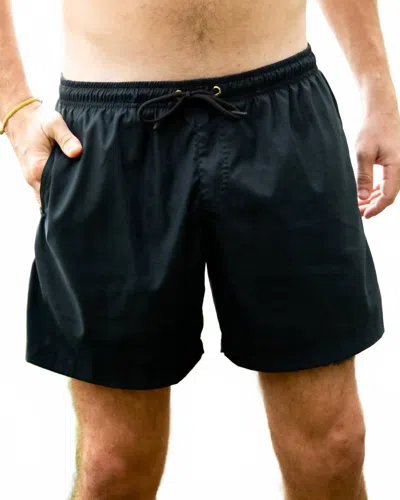 Kenny Flowers All Day Athleisure Short In Midnight Dips In Black