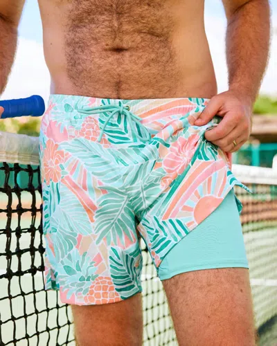 Kenny Flowers All Day Athleisure Short In The Hawaii In Blue