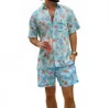 Kenny Flowers Bvis Short Sleeve Shirt In Light Blue In Blue