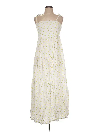 Kenny Flowers Casual Dress In Yellow