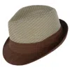 Kenny K Men's Two Tone Fedora With Pleated Band In Brown