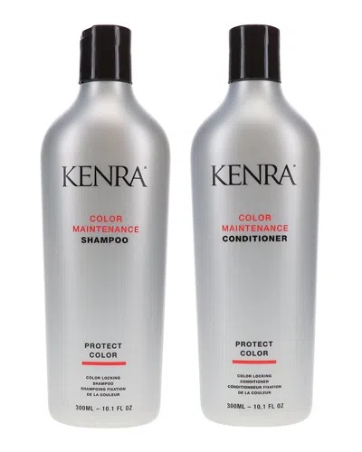 Kenra 10.1oz Color Maintenance Shampoo & Color Maintenance Conditioner Combo Pack In White