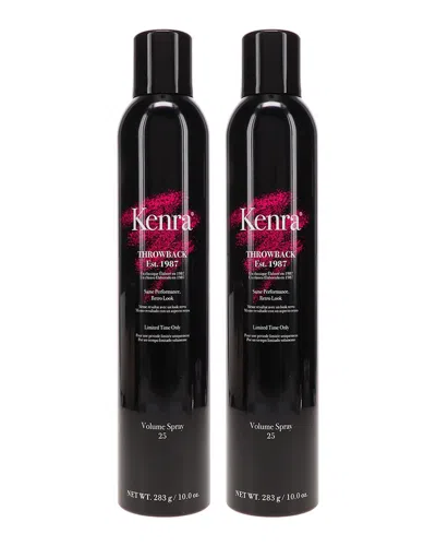 KENRA KENRA 10OZ VOLUME SPRAY HAIR SPRAY #25 2 PACK