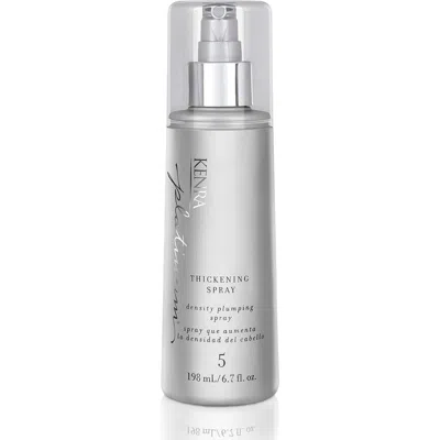 Kenra #5 Platinum Thickening Spray 6.7 oz In Transparent