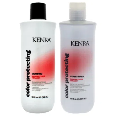 Kenra Color Protecting Kit By  For Unisex - 2 Pc Kit 10.1oz Shampoo, 10.1oz Conditioner In White