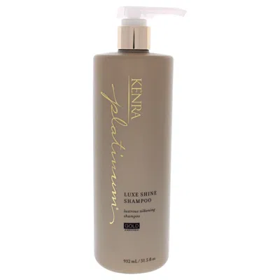 Kenra Platinum Luxe Shine Shampoo By  For Unisex - 31.5 oz Shampoo In White