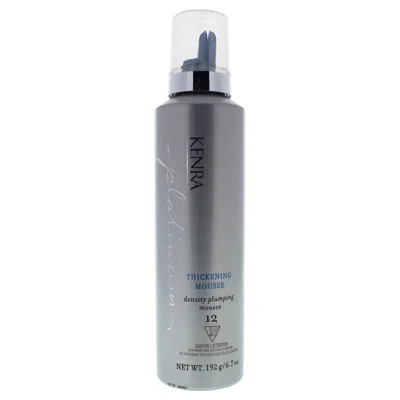 Kenra Platinum Thickening Mousse - 12 By  For Unisex - 6.7 oz Mousse In White