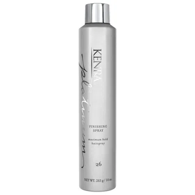 Kenra Professional Finishing Spray 26 Maximum Hold Hairspray 10 Oz/283 G In Gray