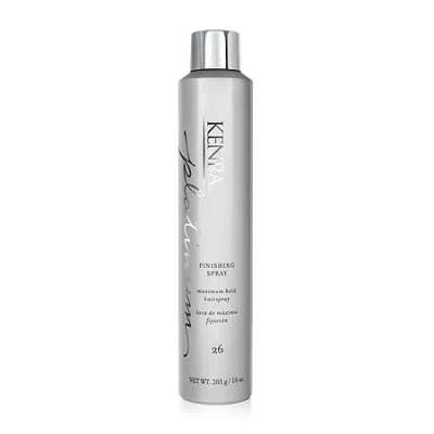 Kenra Professional Platinum Finishing Hair Spray 10 Oz. In Transparent