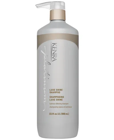 Kenra Professional Platinum Luxe Shine Shampoo, 33.8 Oz. In Transparent