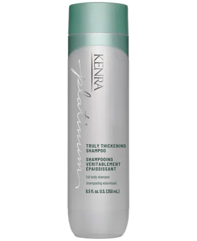 Kenra Professional Platinum Truly Thickening Shampoo, 8.5 Oz. In Transparent