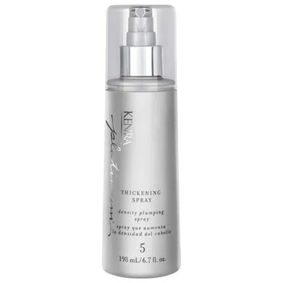 Kenra Professional Thickening Spray 5 For Hair Density 6.7 Oz/198 ml In Gray