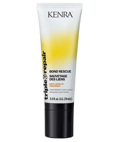 Kenra Professional Triple Repair Bond Rescue, 2.5 Oz. In Transparent