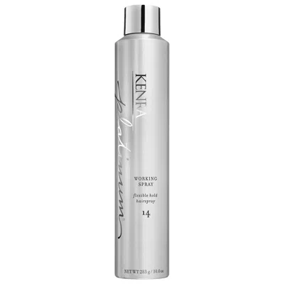 Kenra Professional Working Spray 14 Flexible Hold Hairspray 10 Oz/283 G In Transparent