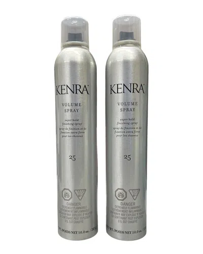 Kenra Unisex 10oz Pack Of 2 Volume Spray 25 In White