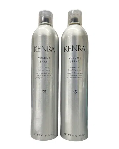 Kenra Unisex 16oz 2 Pack Volume Spray # 25 In White