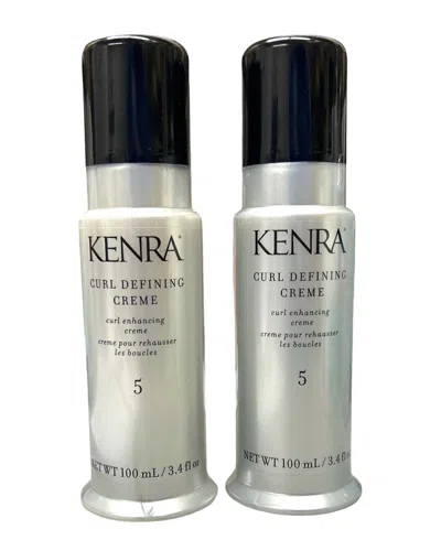 Kenra Unisex 3.4oz 2 Pack Curl Defining Creme In White