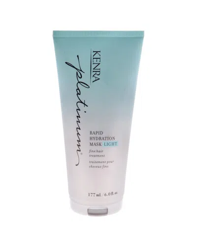 Kenra Unisex 6oz Platinum Rapid Hydration Mask Light In Transparent