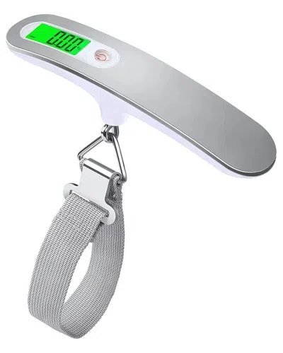 Kenro Backlit Digital Fish Hook Scale In Silver