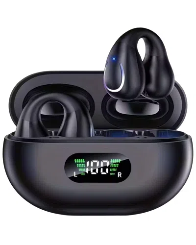 Kenro Open-ear Bluetooth Wireless Earbuds In Black