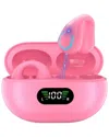 Kenro Open-ear Bluetooth Wireless Earbuds In Pink