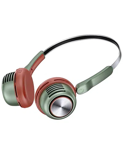 Kenro Portable 1600mah Wearable Neck Fan In Green