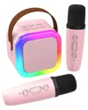 Kenro Portable Karaoke Machine In Pink