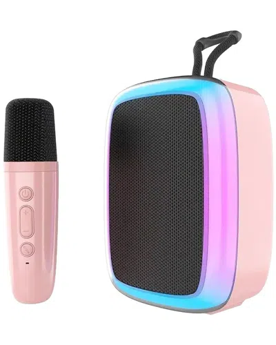 Kenro Portable Karaoke Machine With 2 Wireless Mics In Multi