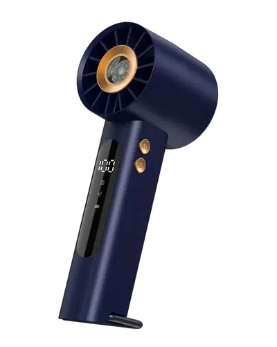Kenro Rechargeable Desktop Turbo Fan In Blue