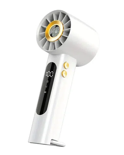 Kenro Rechargeable Desktop Turbo Fan In White