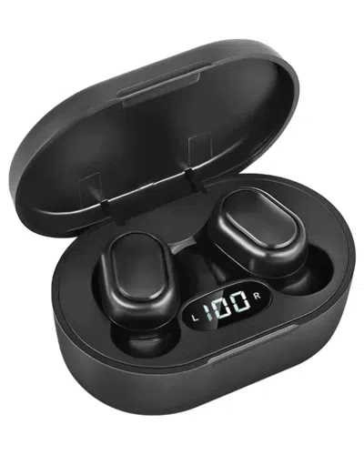 Kenro Tws Bluetooth Earbuds With One-step Pairing In Black
