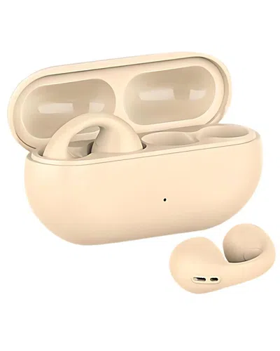 Kenro Wireless Bone Conduction Headphones In Beige
