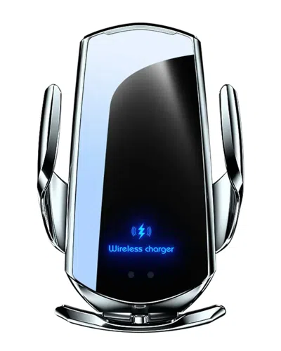 Kenro Wireless Magnetic Car Charger In Metallic